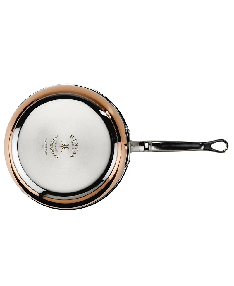 Hestan CopperBond Copper Induction 3.5-Quart Covered Essential Pan with Helper Handle
