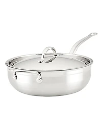 ProBond Clad Stainless Steel 5-Quart Covered Essential Pan with Helper Handle