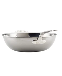 Hestan NanoBond Titanium Stainless Steel 14" Chefs Pan with Helper Handle