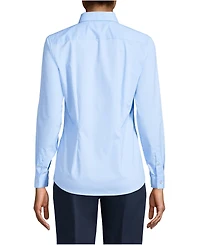 Lands' End Women's No Gape Long Sleeve Stretch Shirt