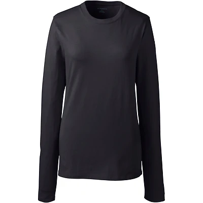 Lands' End Women's Long Sleeve Essential T-shirt