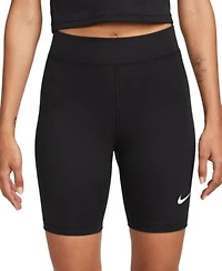 Nike Womens Sportswear Classic High Waist 8 Biker Shorts