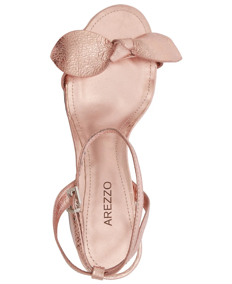 Arezzo Women's Alaia Mid Block Heel Sandals