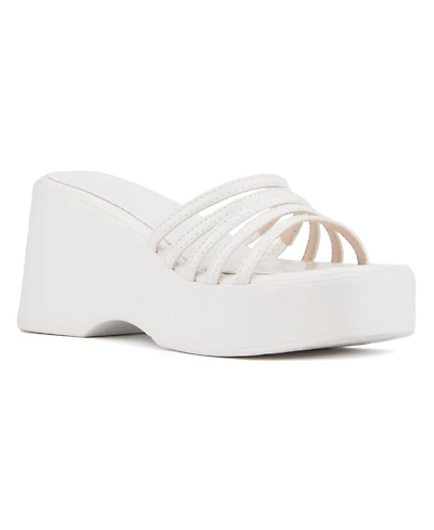 Olivia Miller Women's Dreamer Wedge Sandal