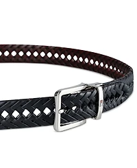 Tommy Hilfiger Men's Reversible Lace Logo Belt