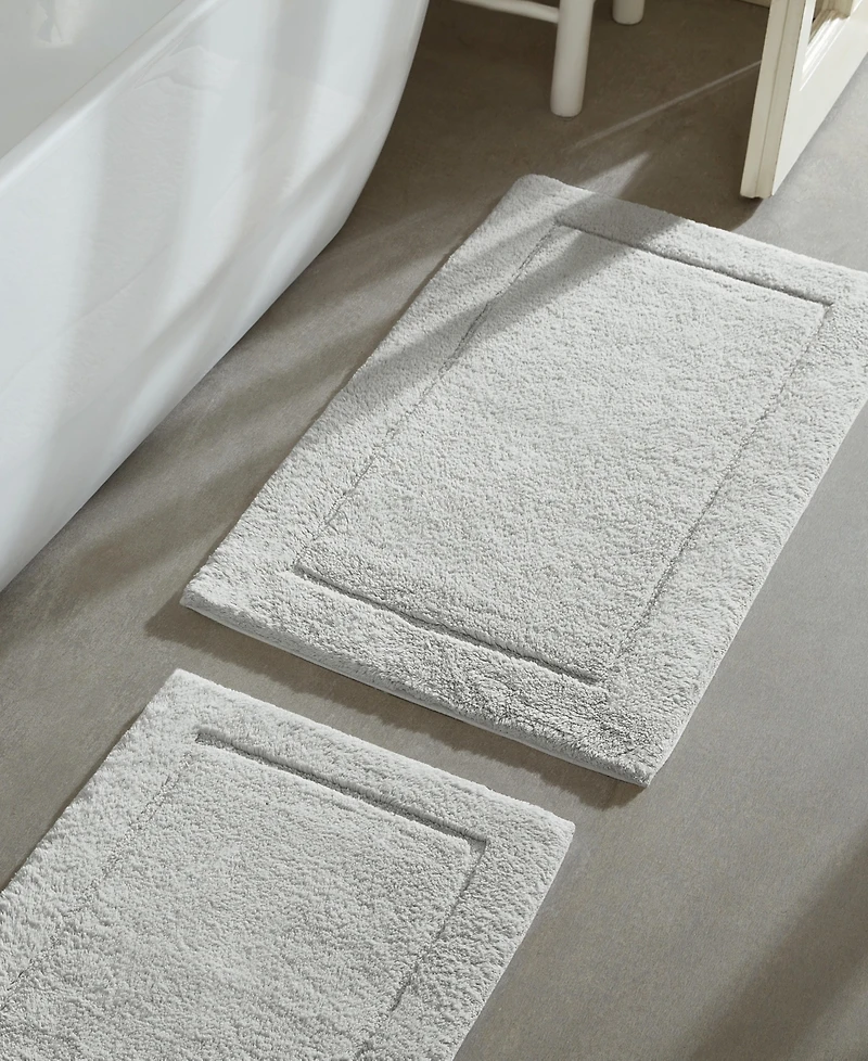Calvin Klein Essence Solid Cotton Tufted 2-Pc. Bath Rug Set