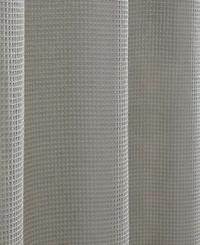 Kenneth Cole Reaction Waffle Shower Curtain, 72" X 70"
