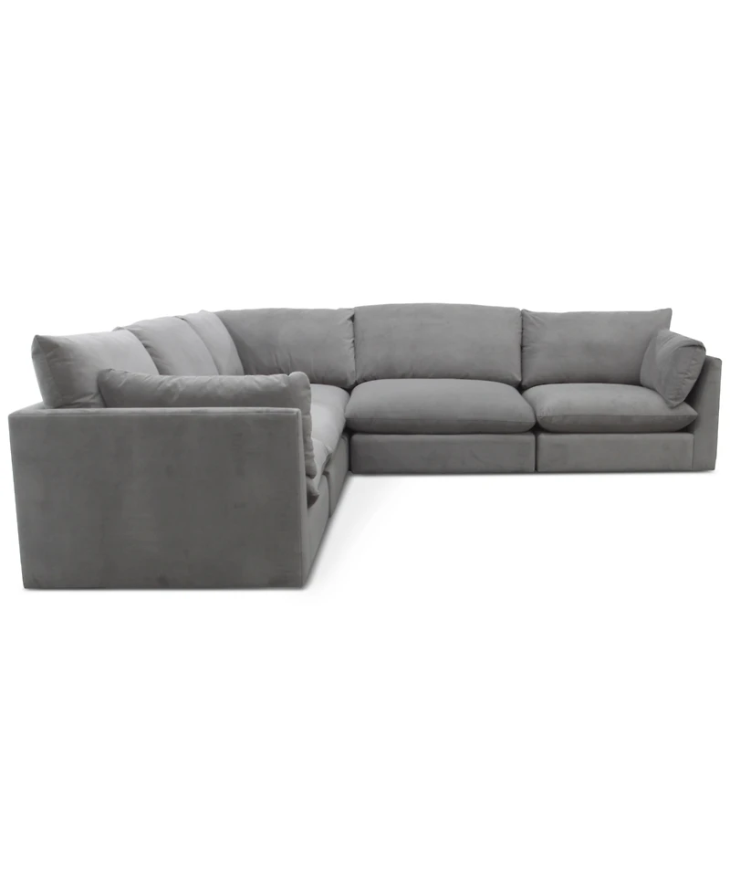 Marsten 126" -Pc. Fabric Sectional