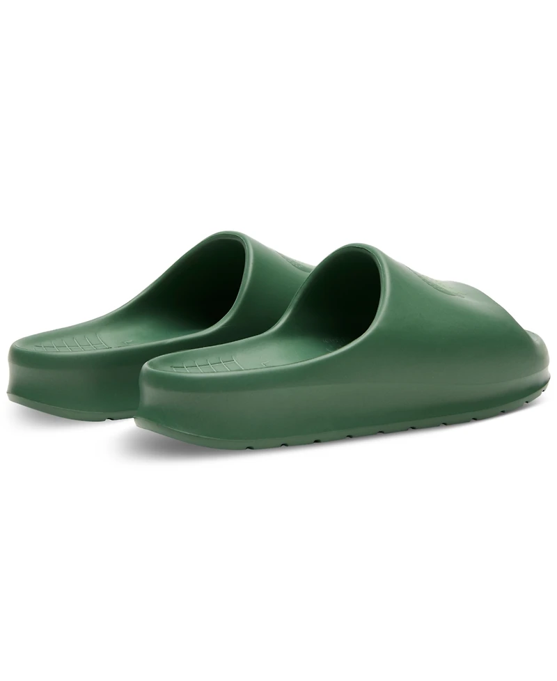 Lacoste Men's Croco 2.0 Evo Slip-On Slide Sandals