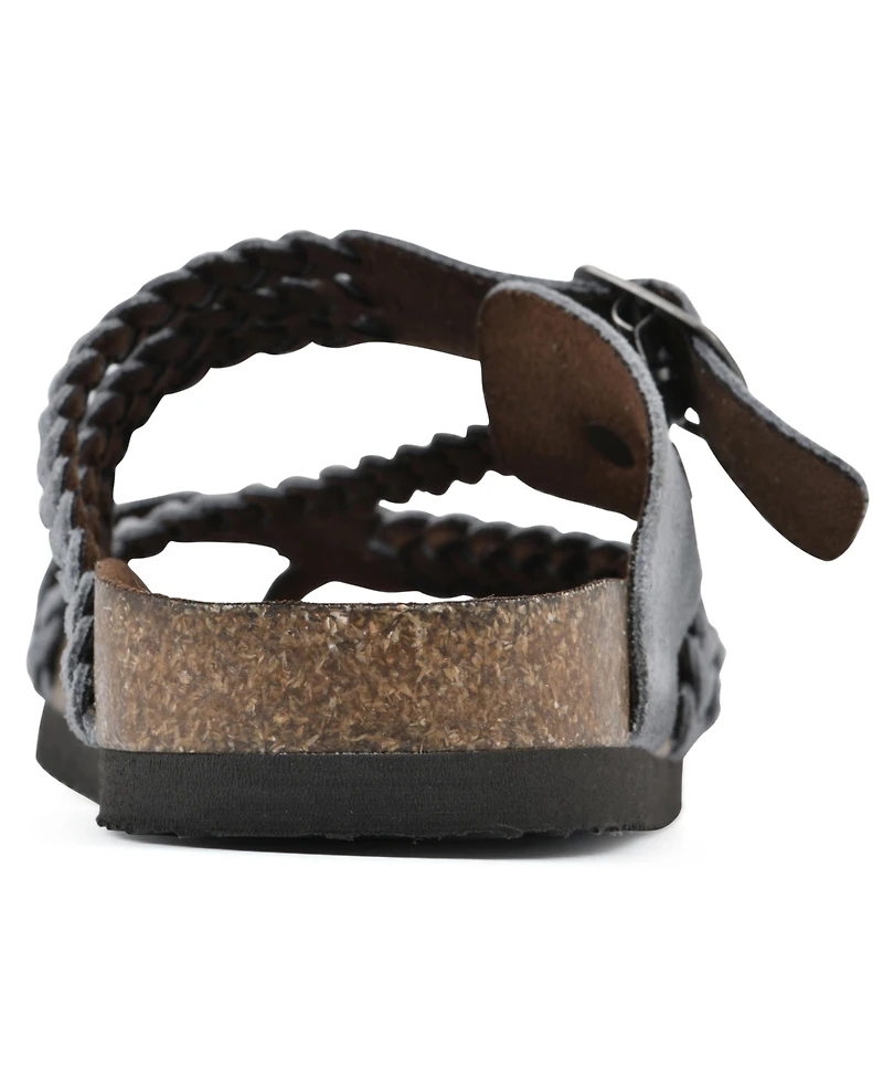 White Mountain Women's Hayleigh Footbed Sandals