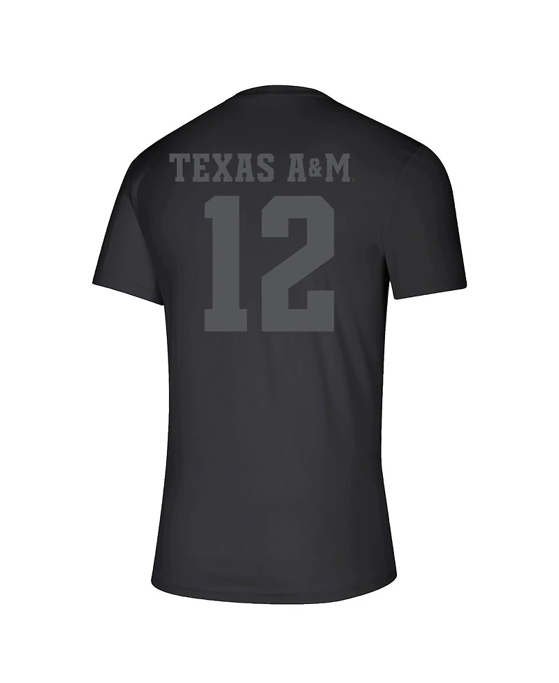 Men's and Women's adidas Black Texas A M Aggies Soccer 30th Anniversary T-shirt
