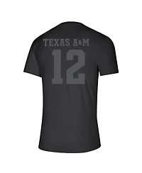 Men's and Women's adidas Black Texas A M Aggies Soccer 30th Anniversary T-shirt