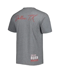 Men's Mitchell & Ness Gray Fc Dallas City T-shirt
