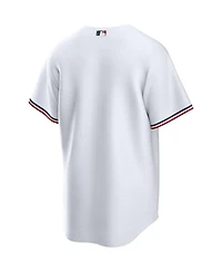 Men's Nike White Minnesota Twins Home Replica Team Jersey