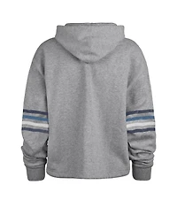 Women's '47 Brand Heather Gray Distressed Dallas Cowboys Upland Bennett Pullover Hoodie