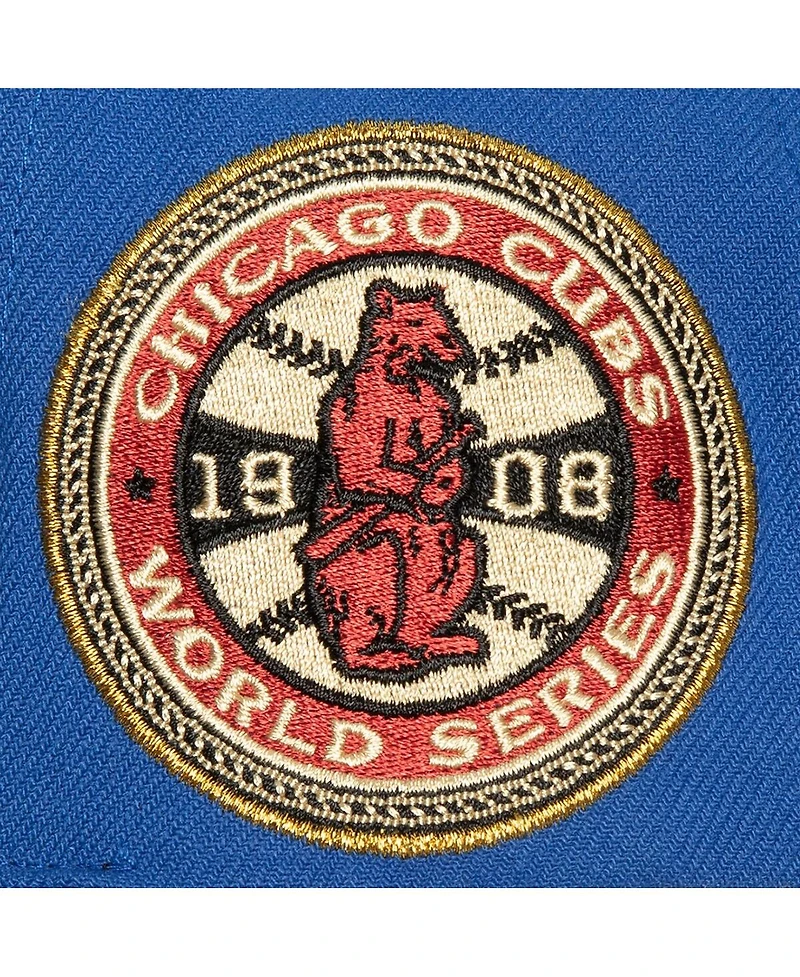 Men's Mitchell & Ness Royal Chicago Cubs Champ'd Up Snapback Hat