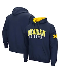 Colosseum Men's Michigan Wolverines Double Arch Pullover Hoodie