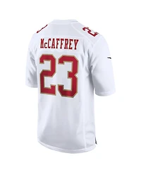 Men's Nike Christian McCaffrey Tundra White San Francisco 49ers Fashion Game Jersey