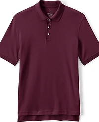Lands' End Men's Short Sleeve Interlock Polo Shirt