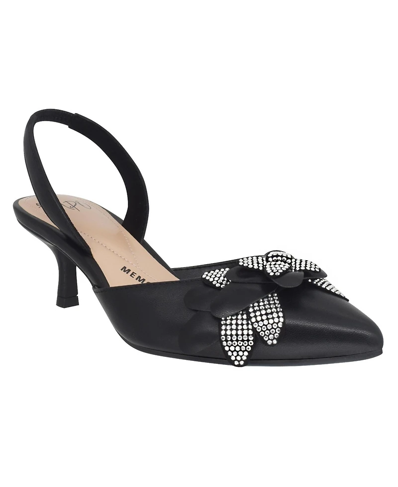 Impo Women's Ellen Slingback Kitten Heel Pumps