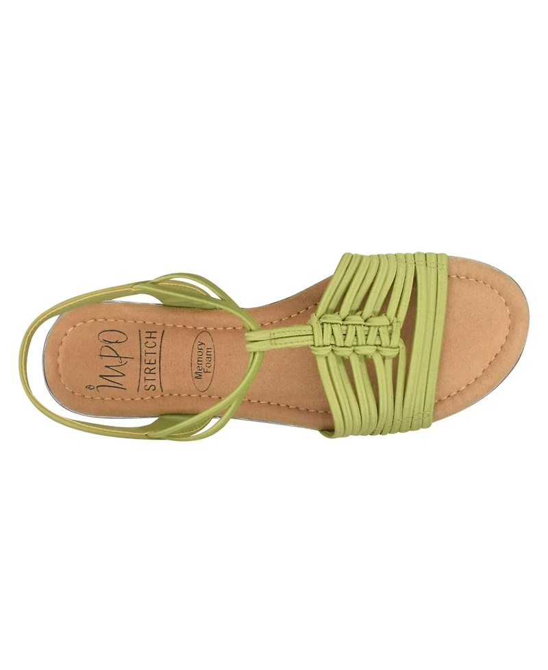 Impo Women's Barella Stretch Flat Sandals