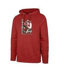 Men's '47 Brand Scarlet San Francisco 49ers Regional Headline Pullover Hoodie