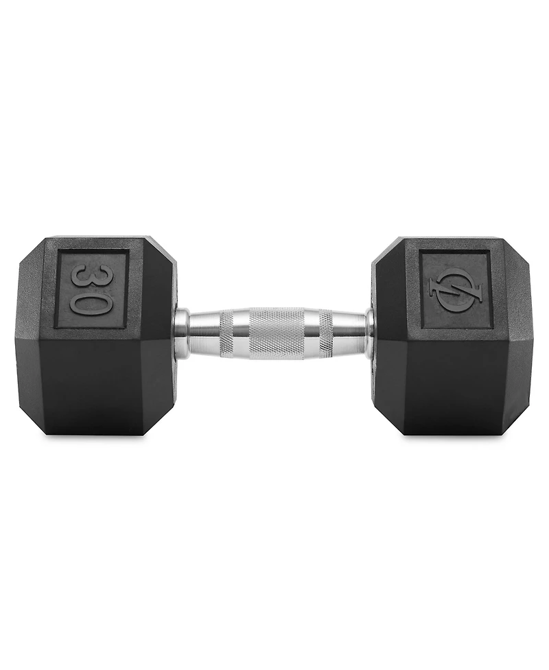 Philosophy Gym Rubber Coated Hex Dumbbell Hand Weight