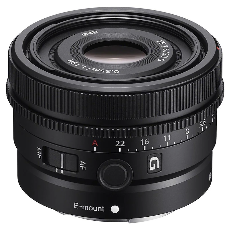 Sony Fe 50mm f/2.5 G Lens for Sony E