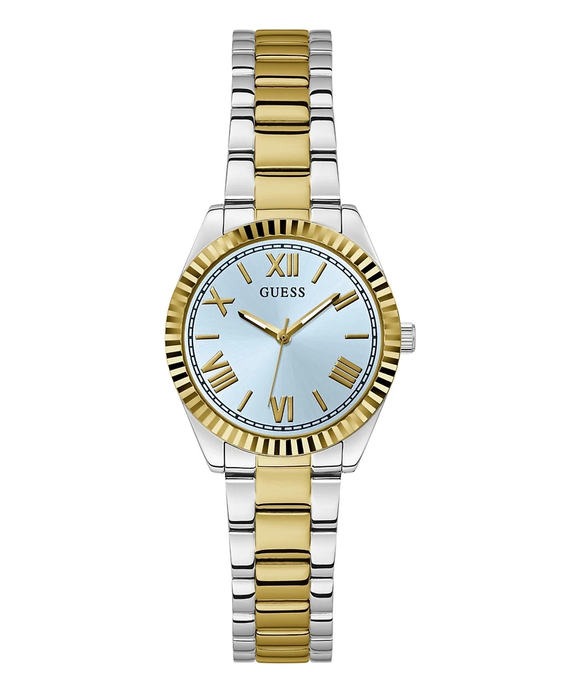 Guess Women's Analog Two-Tone Stainless Steel Watch 30mm