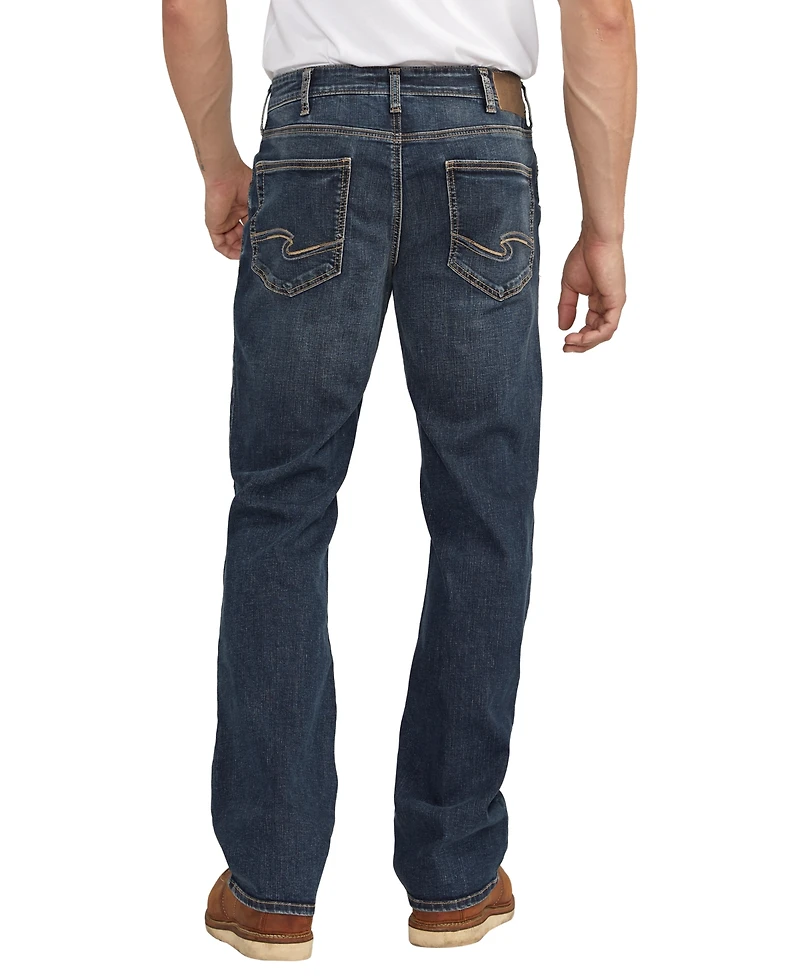Silver Jeans Co. Men's Zac Relaxed Fit Straight Leg Jeans