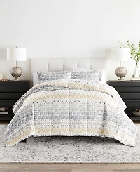 ienjoy Home Mayan Stamp 3-Piece Comforter Set