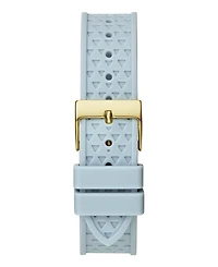 Guess Women's Analog Blue Silicone Watch 39mm