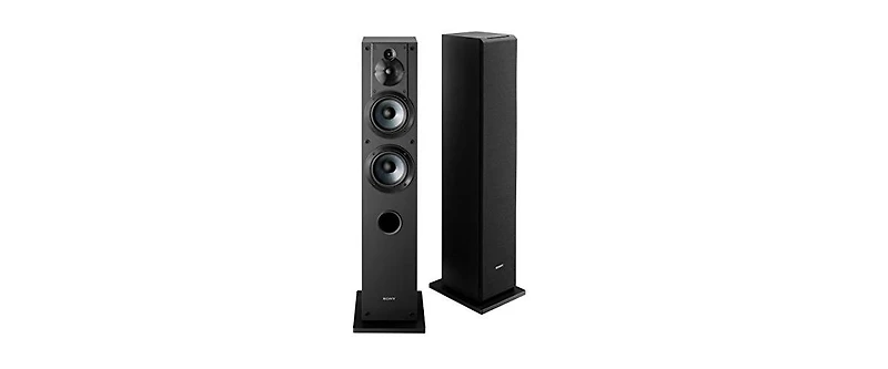 Sony Sscs3 3-Way Floor standing Speaker (Single, Black)