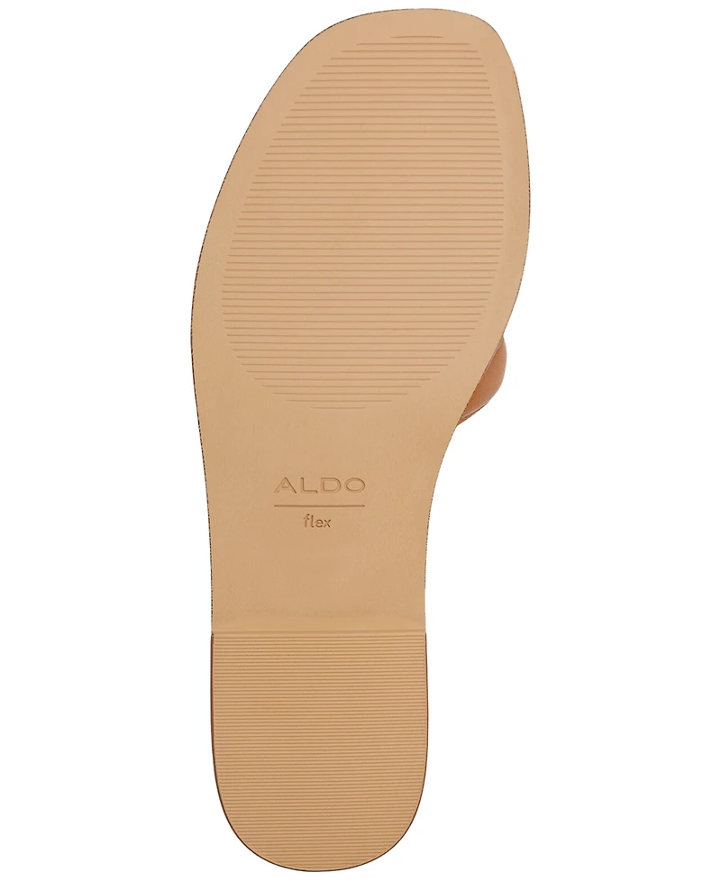 Aldo Women's Elenaa Studded Flat Slide Sandals
