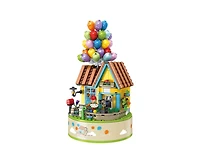 Contixo Flying Balloons Building Block Set With Music Box - 528 Pcs