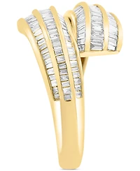 Effy Diamond Baguette Multirow Bypass Ring (3/4 ct. t.w.) in 14k Gold