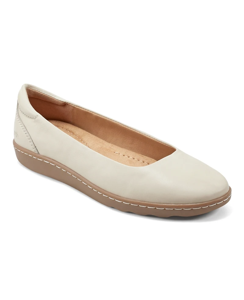 Earth Women's Landen Slip-on Round Toe Casual Ballet Flats
