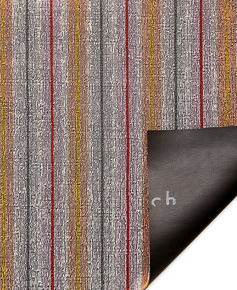Chilewich Ribbon Stripe Shag Doormat 18" x 28"