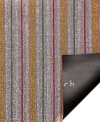 Chilewich Ribbon Stripe Shag Doormat 18" x 28"