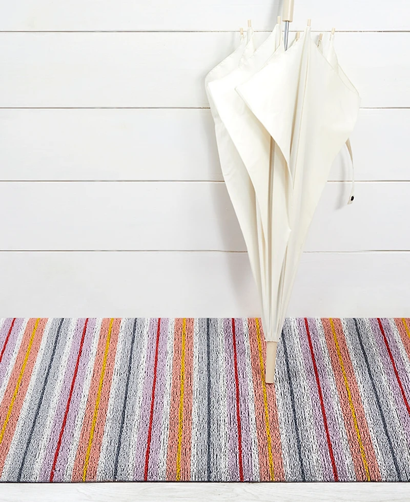 Chilewich Ribbon Stripe Shag Utility Mat 24" x 36"