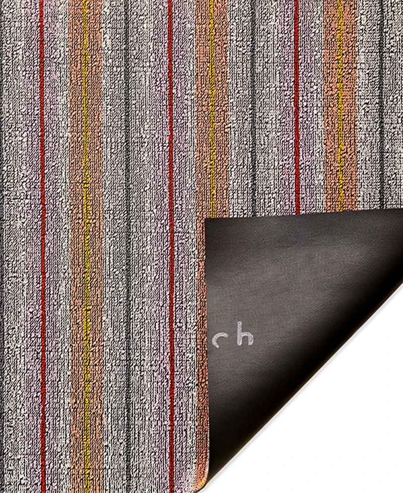 Chilewich Ribbon Stripe Shag Big Mat 36" x 60"