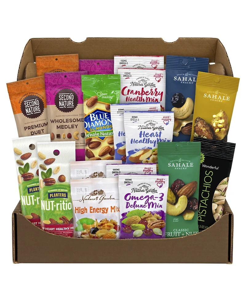 SnackboxPros. 18-Pc. Mixed Nuts Box