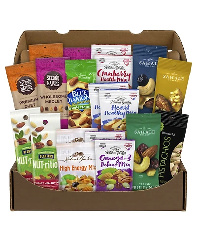 SnackboxPros. 18-Pc. Mixed Nuts Box