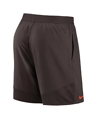 Men's Nike Brown Cleveland Browns Stretch Woven Shorts