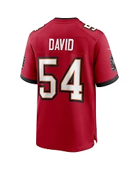Men's Nike Lavonte David Red Tampa Bay Buccaneers Game Jersey