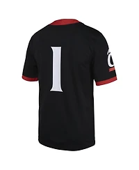 Men's Nike #1 Cincinnati Bearcats Untouchable Football Jersey