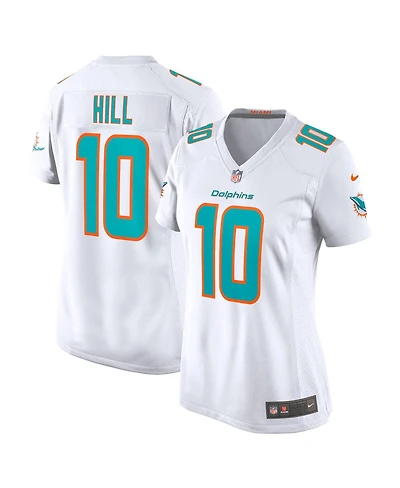 Nike Women's Tyreek Hill Aqua Miami Dolphins Game Jersey