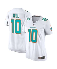 Nike Women's Tyreek Hill Aqua Miami Dolphins Game Jersey