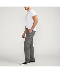 Silver Jeans Co. Men's Essential Twill Pull-On Cargo Pants
