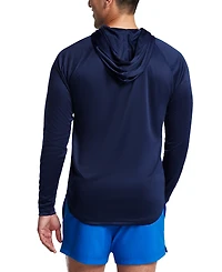 Speedo Men's Baybreeze Long Sleeve Hooded Performance Swim Shirt